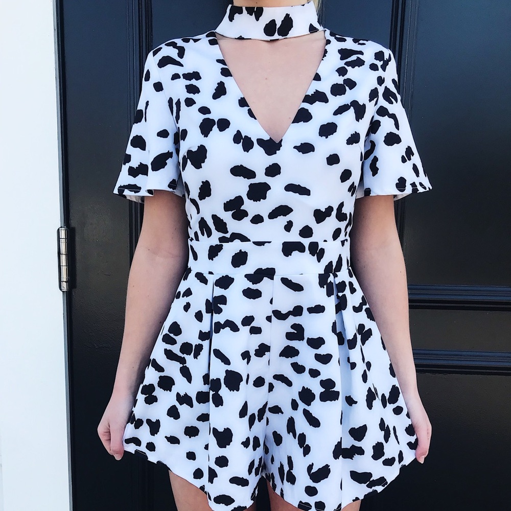 Polka Dot Romper